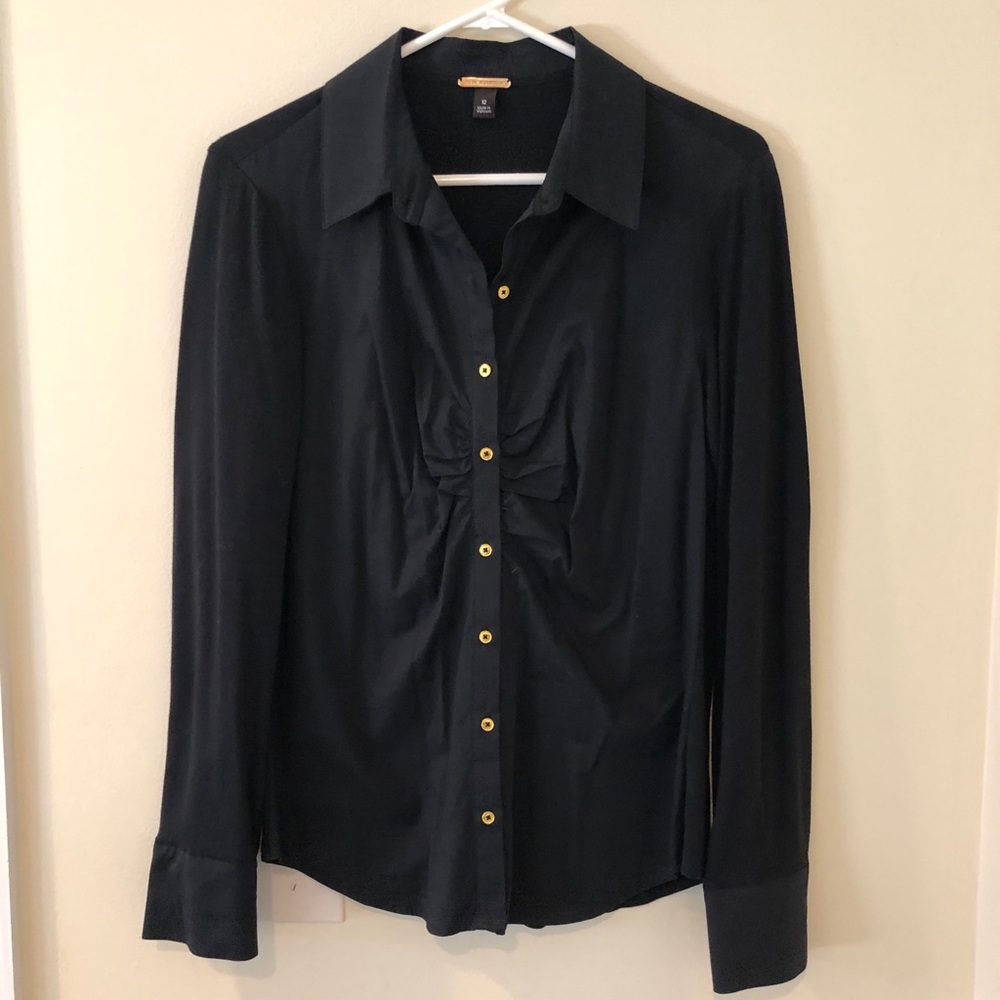 Black Button Down Shirt